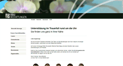 Desktop Screenshot of egli-bestattungen.ch